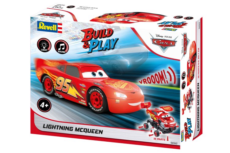1:20 Revell 06562 First Construction - Lightning McQueen - Disney-Cars - Licht en Geluid - voor Kids - Rev06562 13 - REV06562