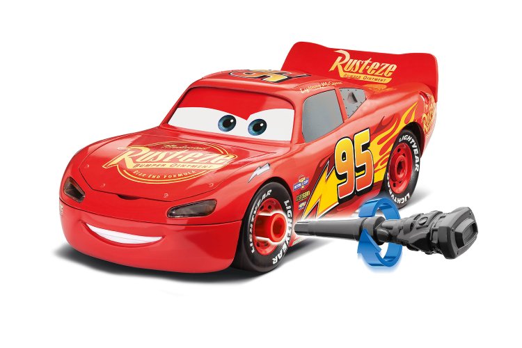 1:20 Revell 06562 First Construction - Lightning McQueen - Disney-Cars - Licht en Geluid - voor Kids - Rev06562 4 - REV06562