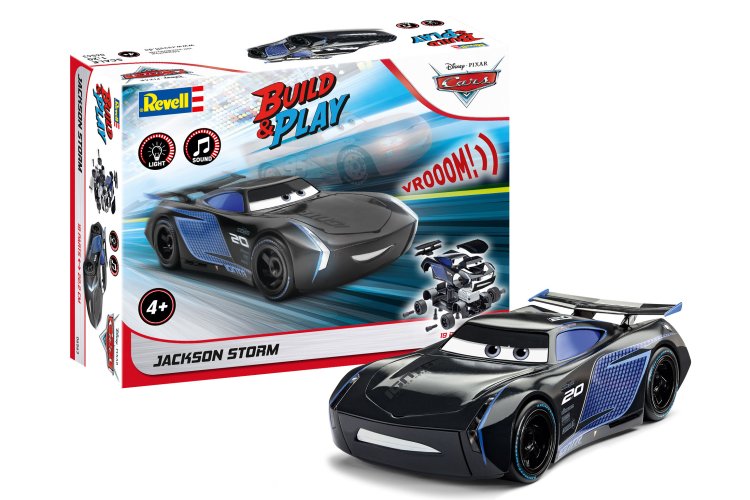 1:20 Revell 06563 First Construction - Jackson Storm - Disney-Cars - Licht en Geluid - voor Kids - Rev06563 1 - REV06563