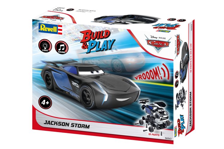 1:20 Revell 06563 First Construction - Jackson Storm - Disney-Cars - Licht en Geluid - voor Kids - Rev06563 14 - REV06563