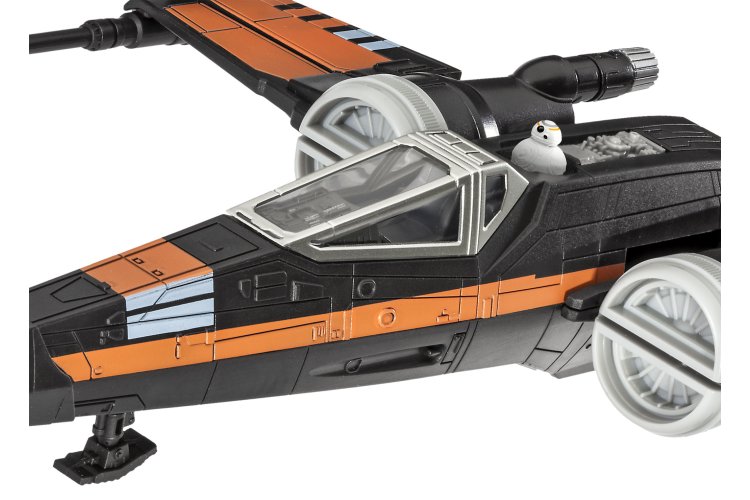 1:78 Revell 06564 Build & Play &ndash; Poe&rsquo;s X-wing Fighter &ndash; Star Wars &ndash; with Sound &ndash; for Kids - Rev06564 3 - REV06564