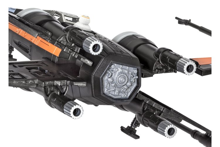 1:78 Revell 06564 Build & Play &ndash; Poe&rsquo;s X-wing Fighter &ndash; Star Wars &ndash; with Sound &ndash; for Kids - Rev06564 4 - REV06564