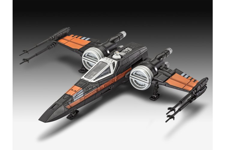 1:78 Revell 06564 Build & Play &ndash; Poe&rsquo;s X-wing Fighter &ndash; Star Wars &ndash; with Sound &ndash; for Kids - Rev06564 8 - REV06564