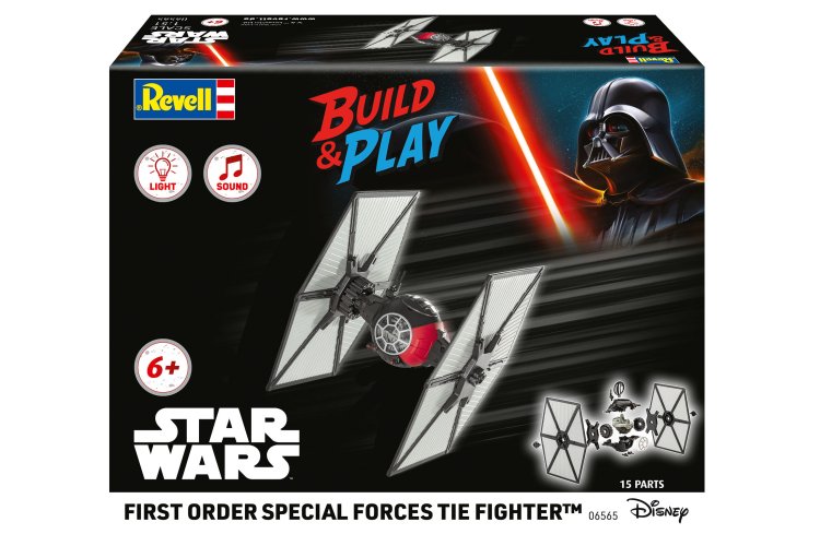 1:51 Revell 06565 Build & Play &ndash; First Order Special TIE Forces &ndash; Star Wars &ndash; with Light and Sound &ndash; for Kids - Rev06565 10 - REV06565