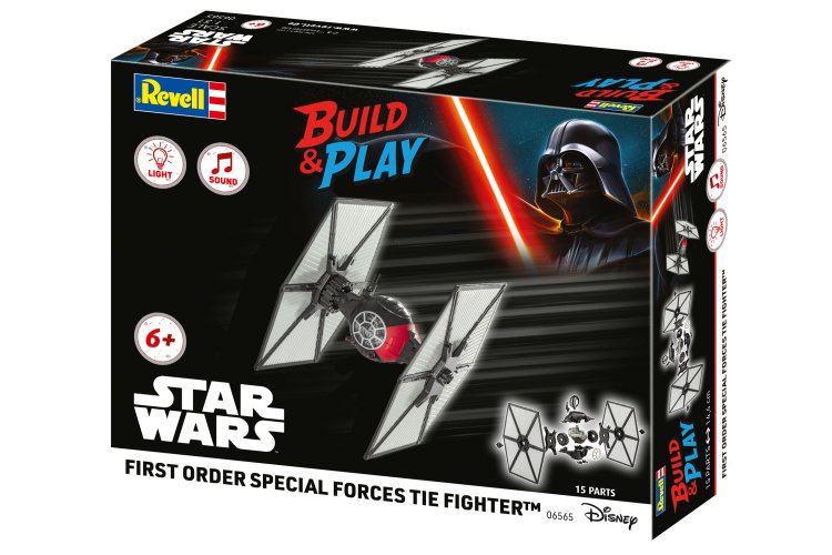 1:51 Revell 06565 Build & Play &ndash; First Order Special TIE Forces &ndash; Star Wars &ndash; with Light and Sound &ndash; for Kids - Rev06565 11 - REV06565