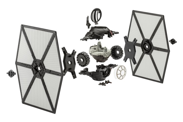 1:51 Revell 06565 Build & Play &ndash; First Order Special TIE Forces &ndash; Star Wars &ndash; with Light and Sound &ndash; for Kids - Rev06565 5 - REV06565