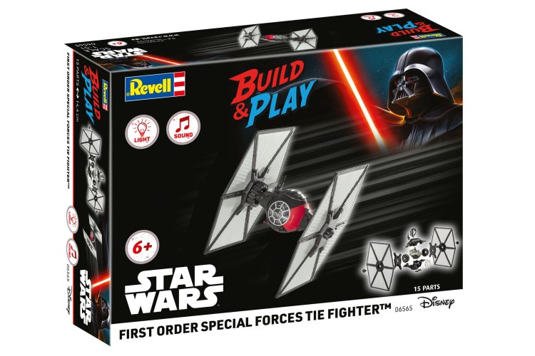 1:51 Revell 06565 Build & Play &ndash; First Order Special TIE Forces &ndash; Star Wars &ndash; with Light and Sound &ndash; for Kids - Rev06565 9 - REV06565