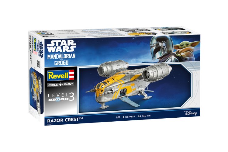 1:72 Revell 06747 Star Wars - The Mandalorian and Grogu - Razor Crest - Rev06747 12 - REV06747
