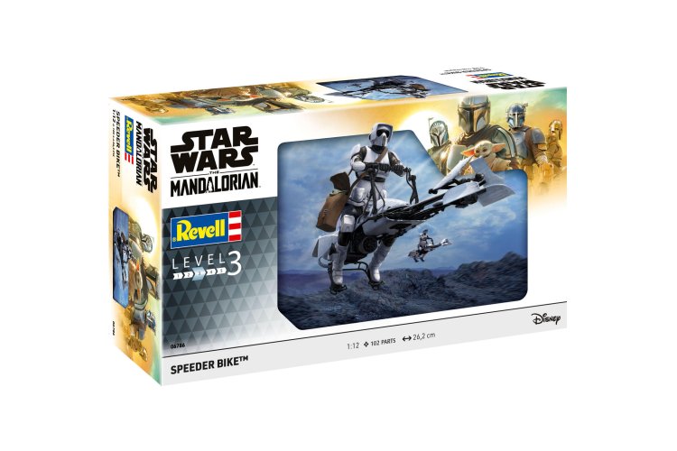 1:12 Revell 06786 Star Wars - The Mandalorian: Speeder Bike - Rev06786 10 - REV06786