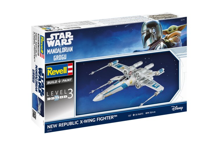 1:57 Revell 06791 The Mandalorian - New Republic X-Wing Fighter - Star Wars - Rev06791 11 - REV06791
