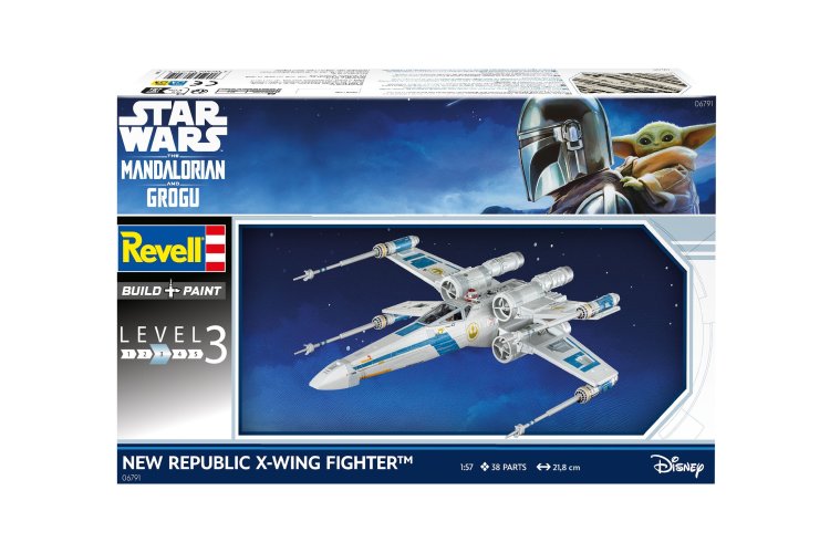 1:57 Revell 06791 The Mandalorian - New Republic X-Wing Fighter - Star Wars - Rev06791 12 - REV06791