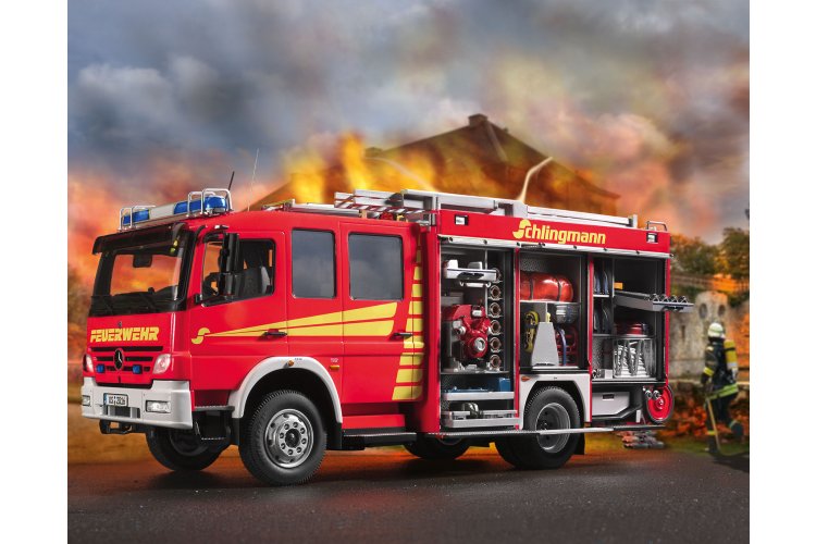 1:24 Revell 07404 Mercedes-Benz Atego 1529 AF Schlingmann LF20/16 - Fire Truck - Rev07404 9 - REV07404