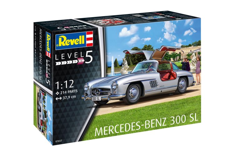 1:12 Revell 07657 Mercedes-Benz 300 SL - Rev07657 1 1 - REV07657