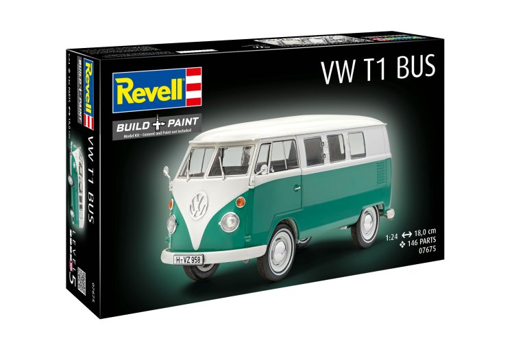 1:24 Revell 07675 Volkswagen VW T1 Bus - Rev07675 10 - REV07675