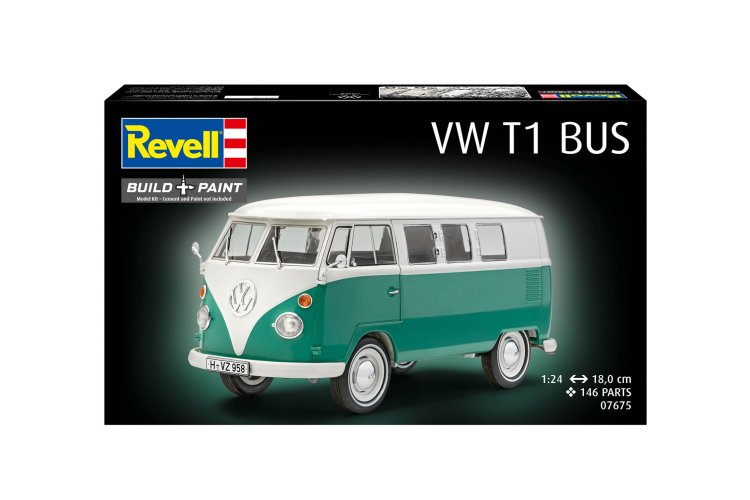 1:24 Revell 07675 Volkswagen VW T1 Bus - Rev07675 11 - REV07675