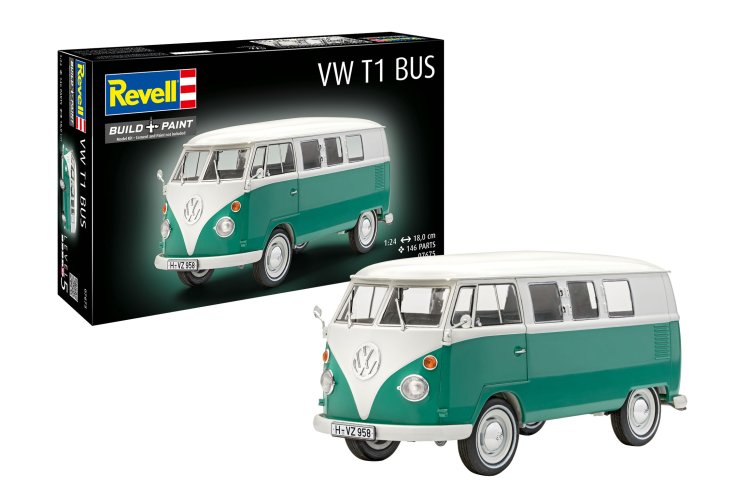 1:24 Revell 07675 Volkswagen VW T1 Bus - Rev07675 1x - REV07675