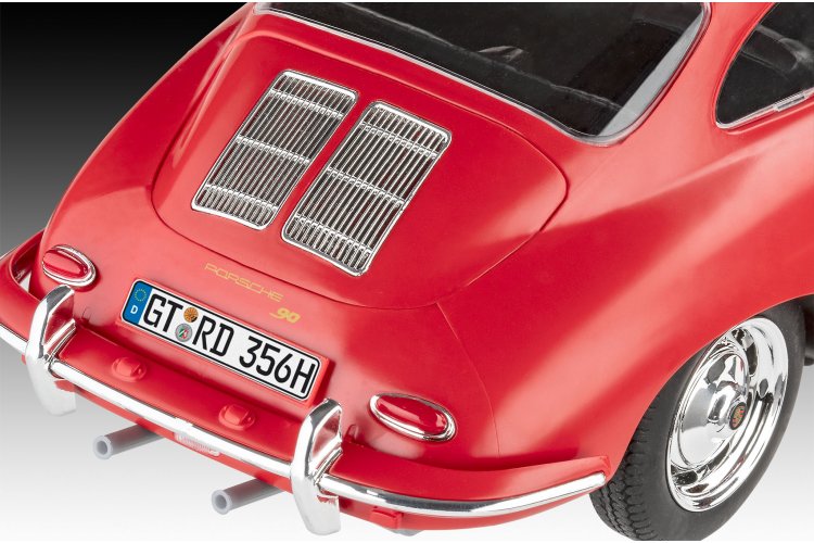 1:16 Revell 07679 Porsche 356 B Coup&eacute; - 75 Years Plastic Modelling - Duitse Klassieke Sportauto - Easy-Click - Rev07679 4a - REV07679