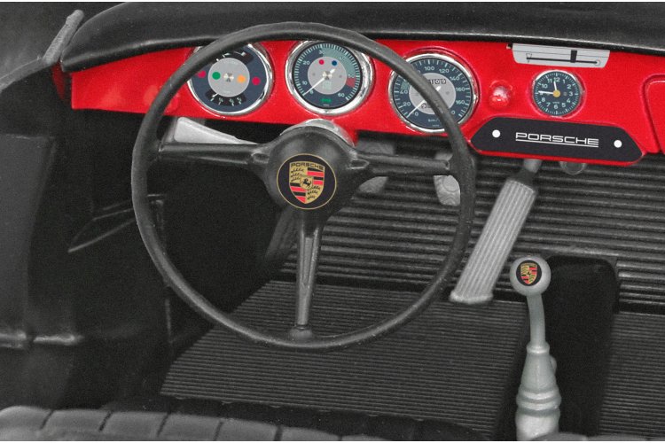 1:16 Revell 07679 Porsche 356 B Coup&eacute; - 75 Years Plastic Modelling - Duitse Klassieke Sportauto - Easy-Click - Rev07679 5a - REV07679