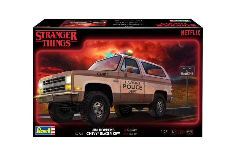 1:25 Revell 07724 Stranger Things - Hopper's 1985 Chevrolet Chevy Blazer - Amerikaanse Auto - Rev07724 11 - REV07724