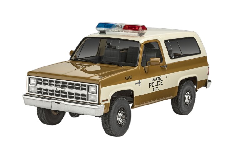 1:25 Revell 07724 Stranger Things - Hopper's 1985 Chevrolet Chevy Blazer - Amerikaanse Auto - Rev07724 2 - REV07724