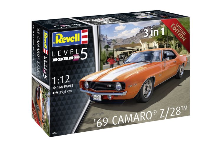 1:12 Revell 07727 '69 Chevrolet - Chevy Camaro - American Car - Rev07727 10 - REV07727