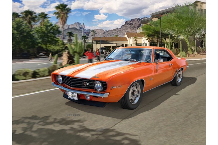 1:12 Revell 07727 '69 Chevrolet - Chevy Camaro - American Car - Rev07727 8 - REV07727