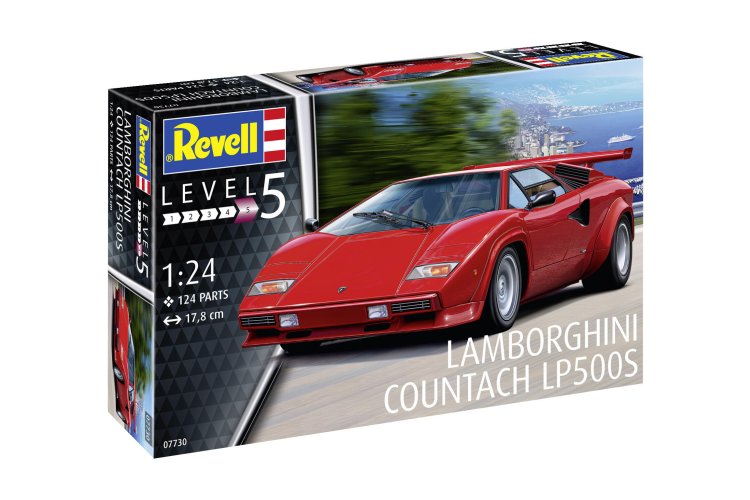 1:24 Revell 07730 Lamborghini Countach LP500S - Sport Auto - Rev07730 10 - REV07730