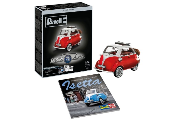 1:16 Revell 07735 BMW Isetta 250 - 70th Anniversary Exclusive Edition - Auto - Rev07735 1a - REV07735