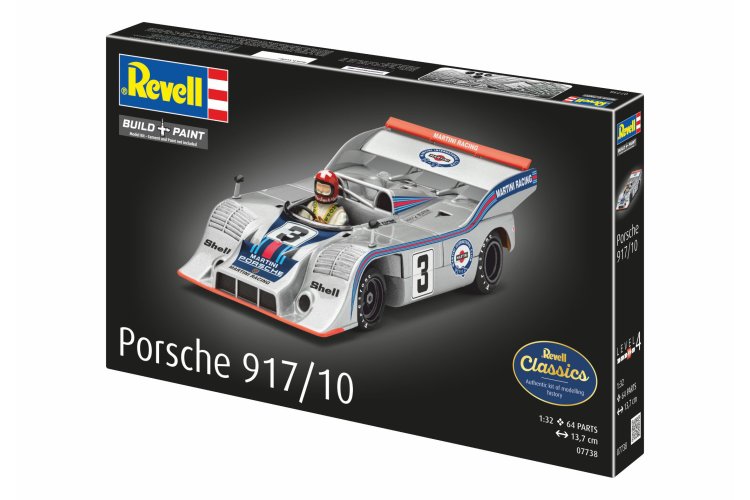1:32 Revell 07738 Porsche 917/10 - German Race Car - Rev07738 13i - REV07738