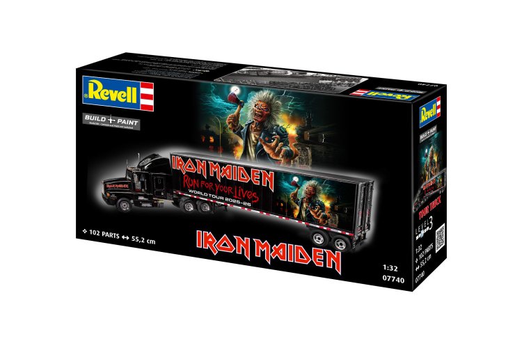 1:32 Revell 07740 Tour Truck - Iron Maiden 50e Verjaardag - World Tour 2025-26 - Vrachtwagen - Rev07740 12 - REV07740