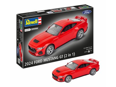 1:25 Revell 07743 Ford Mustang GT 2024 &ndash; American Car - Rev07743 1 - REV07743