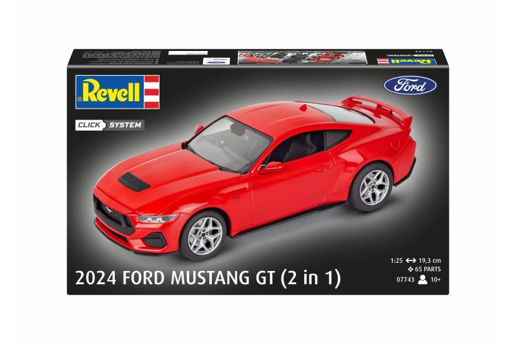 1:25 Revell 07743 Ford Mustang GT 2024 - Amerikaanse Auto - Rev07743 12 - REV07743