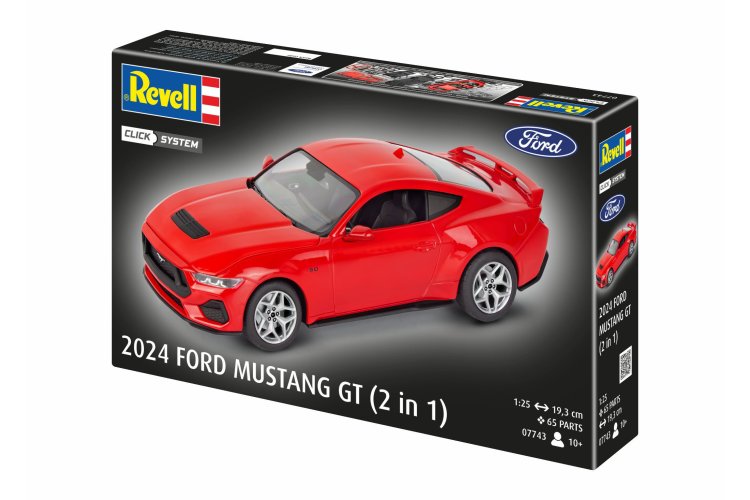 1:25 Revell 07743 Ford Mustang GT 2024 - Amerikaanse Auto - Rev07743 13 - REV07743