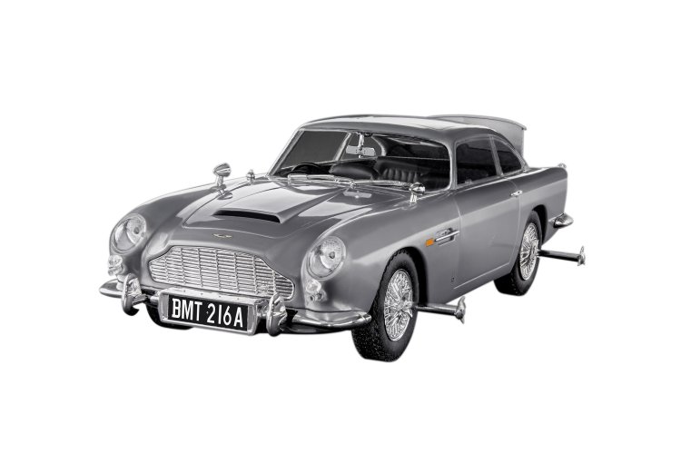 1:24 Revell 07746 Click System &ndash; Aston Martin DB5 &ndash; James Bond 007 Goldfinger &ndash; Classic Car - Rev07746 2 - REV07746