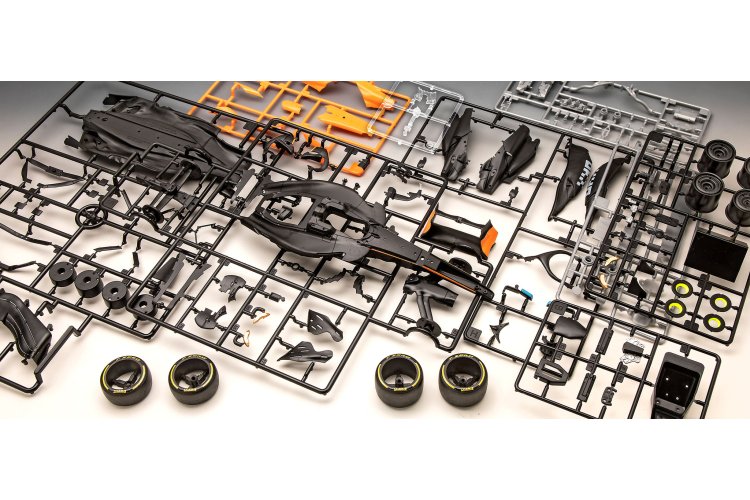 1:20 Revell 07748 McLaren MCL39 2025 met Standaard - Formule 1-auto - Click System - Rev07748 11 - REV07748
