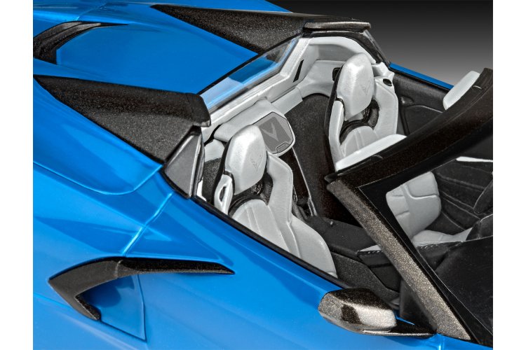 1:25 Revell 07750 Chevrolet &rsquo;22 Corvette Cabriolet &ndash; American Car - Rev07750 4 - REV07750