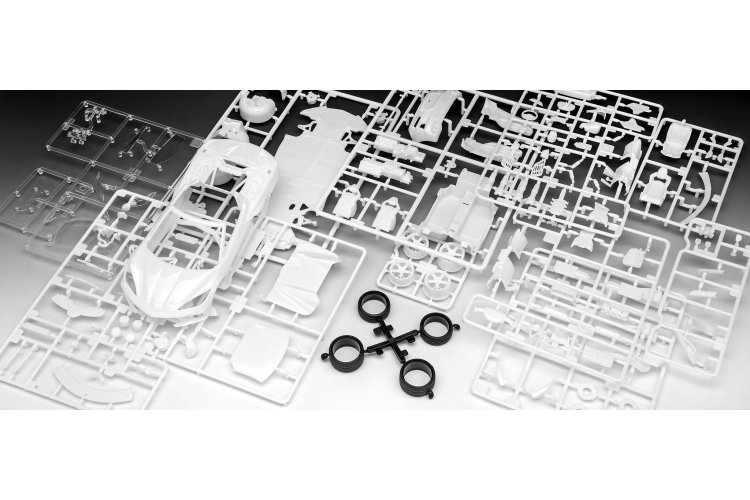 1:25 Revell 07750 Chevrolet &rsquo;22 Corvette Cabriolet &ndash; American Car - Rev07750 7 - REV07750