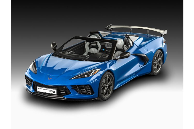 1:25 Revell 07750 Chevrolet &rsquo;22 Corvette Cabriolet &ndash; American Car - Rev07750 9 - REV07750