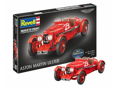 1:32 Revell 07751 Aston Martin Ulster - Britse Klassieke Raceauto - Rev07751 1 - REV07751