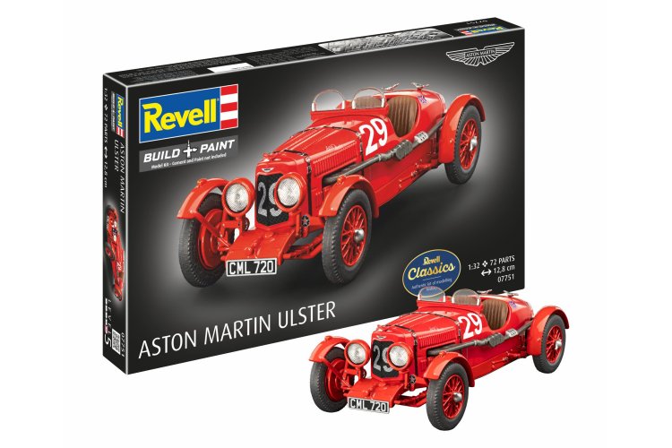 1:32 Revell 07751 Aston Martin Ulster - Britse Klassieke Raceauto - Rev07751 1 - REV07751