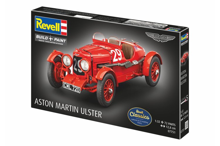 1:32 Revell 07751 Aston Martin Ulster - Britse Klassieke Raceauto - Rev07751 12 - REV07751