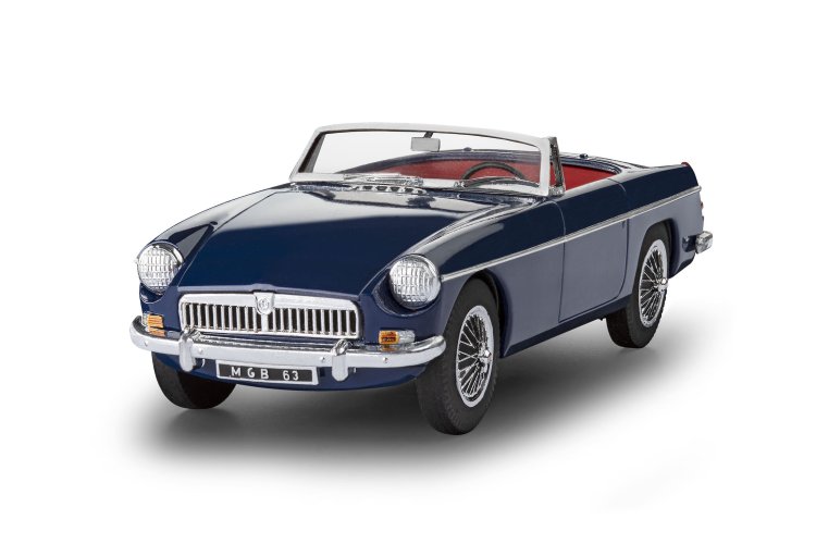 1:32 Revell 07753 MGB Roadster - 75 Years Plastic Modelbuilding - Britse Klassieke Sportauto - Rev07753 2 - REV07753