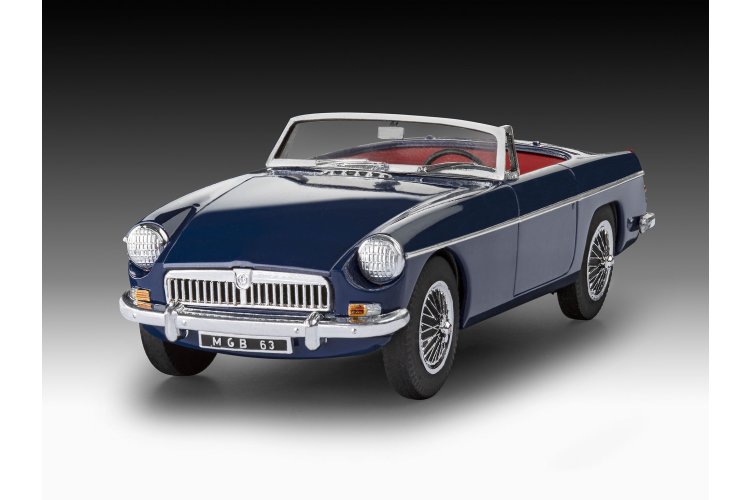 1:32 Revell 07753 MGB Roadster - 75 Years Plastic Modelbuilding - Britse Klassieke Sportauto - Rev07753 9 - REV07753