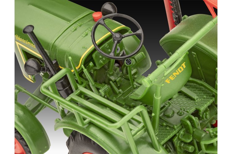 1:24 Revell 07828 Easy Click System - Fendt F20 Dieselro&szlig; - Duitse Tractor - Rev07828 7 - REV07828