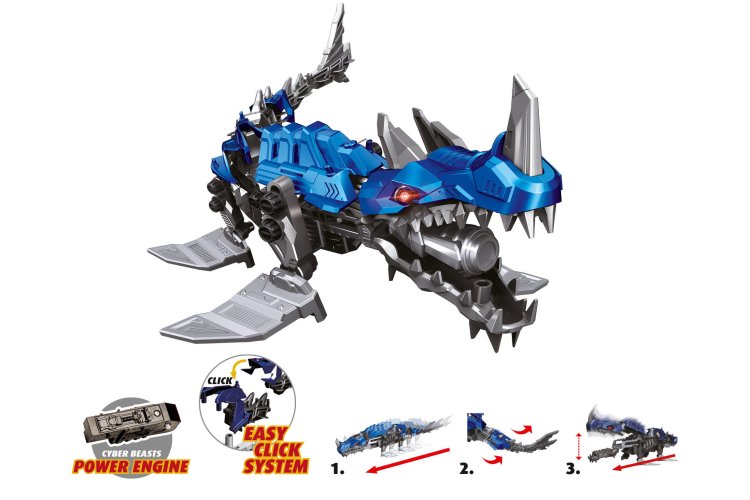 1:35 Revell 07851 CyberBeasts - HydroFang - 35cm - in Kleur - Easy Click Systeem - Rev07851 3 - REV07851