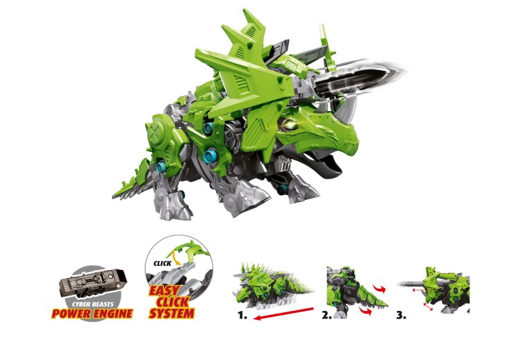 1:35 Revell 07852 CyberBeasts - TerraTops - 32cm - in Kleur - Easy Click Systeem - Rev07852 3 - REV07852