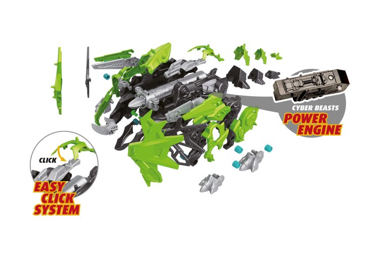 1:35 Revell 07852 CyberBeasts - TerraTops - 32cm - in Kleur - Easy Click Systeem - Rev07852 4 - REV07852