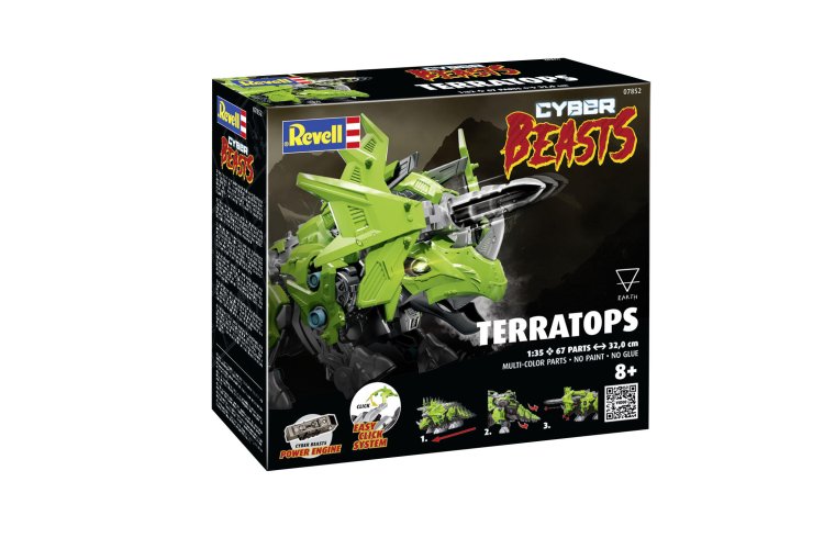 1:35 Revell 07852 CyberBeasts - TerraTops - 32cm - in Kleur - Easy Click Systeem - Rev07852 5 - REV07852