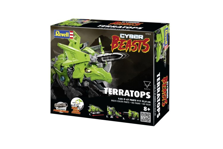1:35 Revell 07852 CyberBeasts - TerraTops - 32cm - in Kleur - Easy Click Systeem - Rev07852 7 - REV07852
