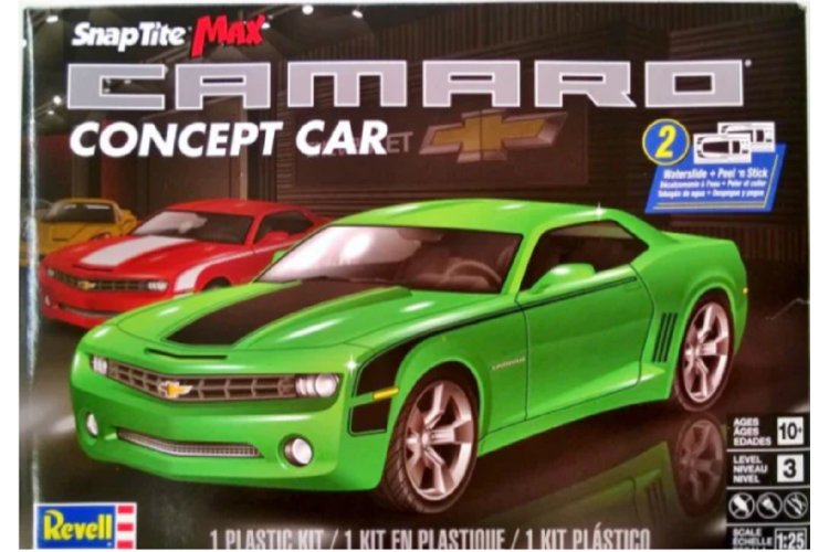 1:25 Revell 11527 Camaro Concept Car - Snap Tite Kit - Rev11527 1 - REV11527